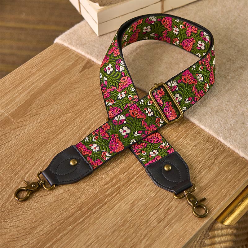 Buddha Stones de repuesto para bolsos, bandoleras, ... - Verde Negro - 85-135 cm x 5 cm - image 0