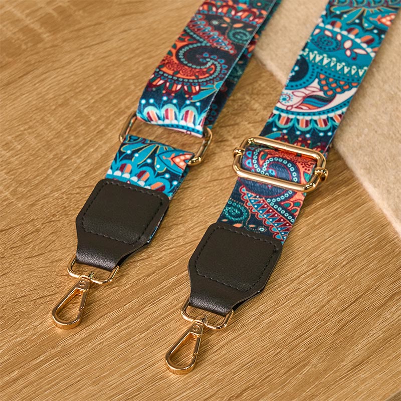 Correas de repuesto ajustables para bolsos, bandoleras y bolsos de mano con diseño de girasol bohemio y Buddha Stones - image 4