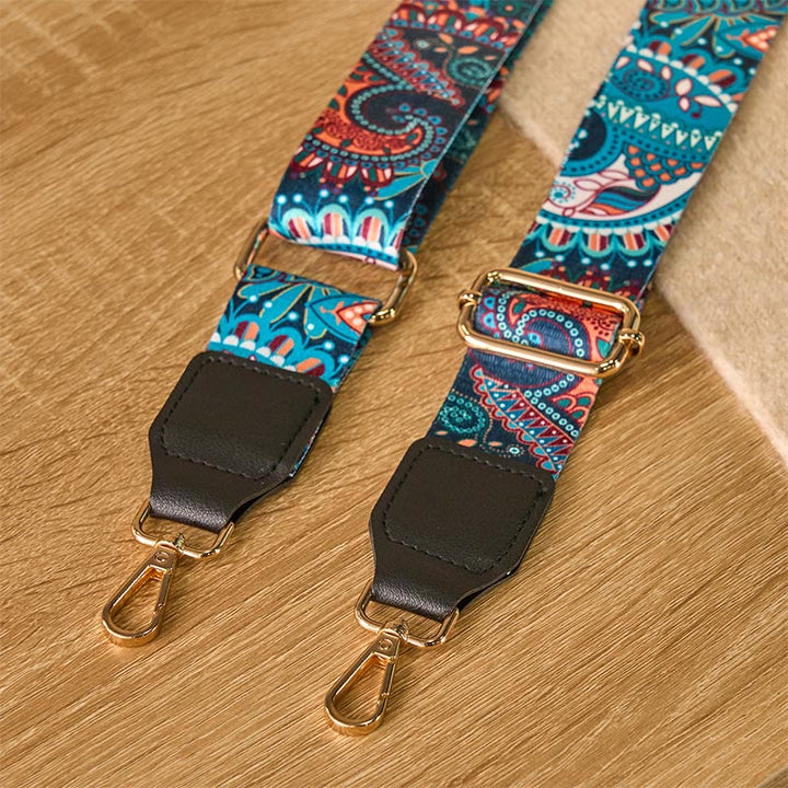 Correas de repuesto ajustables para bolsos, bandoleras y bolsos de mano con diseño de girasol bohemio y Buddha Stones - image 4