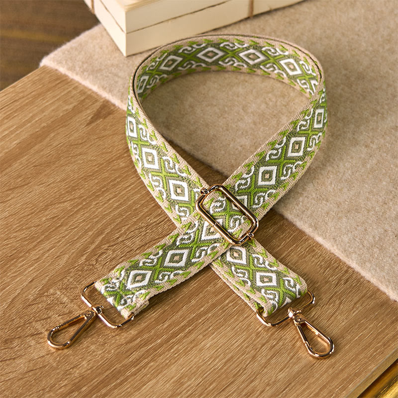 Buddha Stones de repuesto para bolsos de mano ajustables, bandoleras, bandoleras, bolsos de mano, bandoleras ... - Verde claro - 75-145 cm x 3,8 cm - image 11