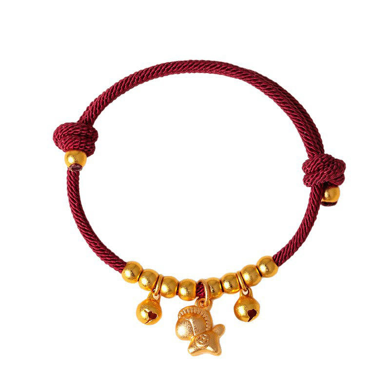 Pulsera ajustable con Buddha Stones, año del caballo, varios estilos de caballo, cuerda, suerte y fuerza. - image 4