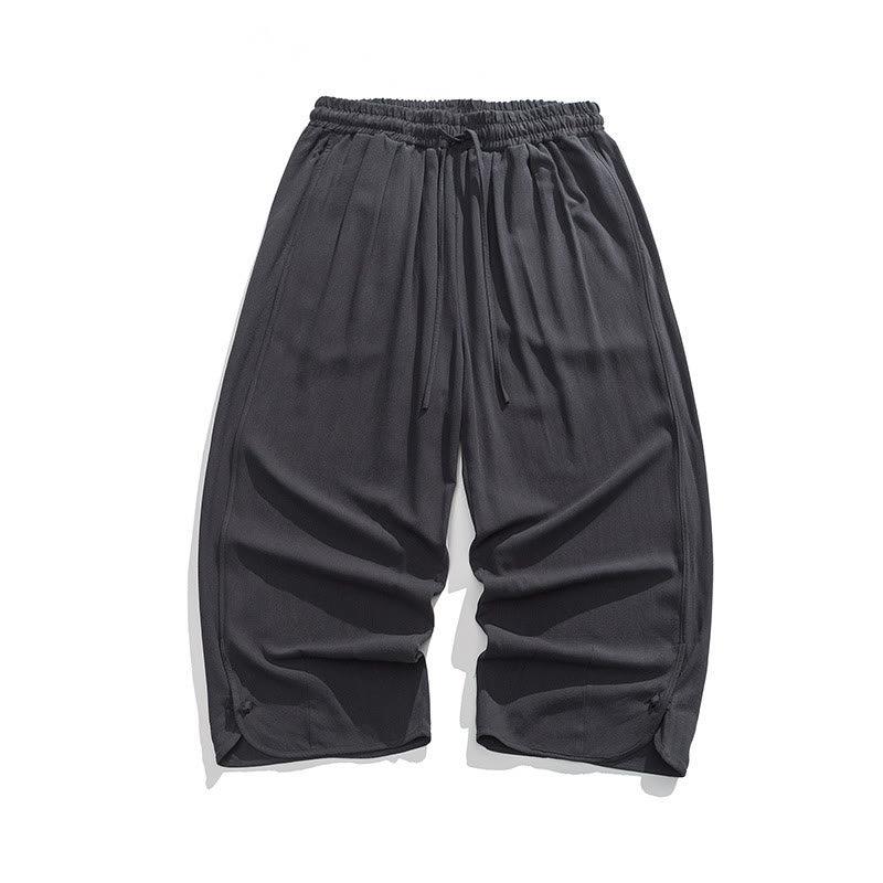 Pantalones de Buddha Stones con diseño de cordón de verano para hombre, tallas 7-8, con bolsillos - image 36