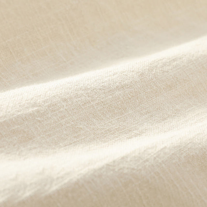 Pantalones de verano Buddha Stones de lino y algodón con ramio y puños elásticos hasta el tobillo para hombre con bolsillos - image 10