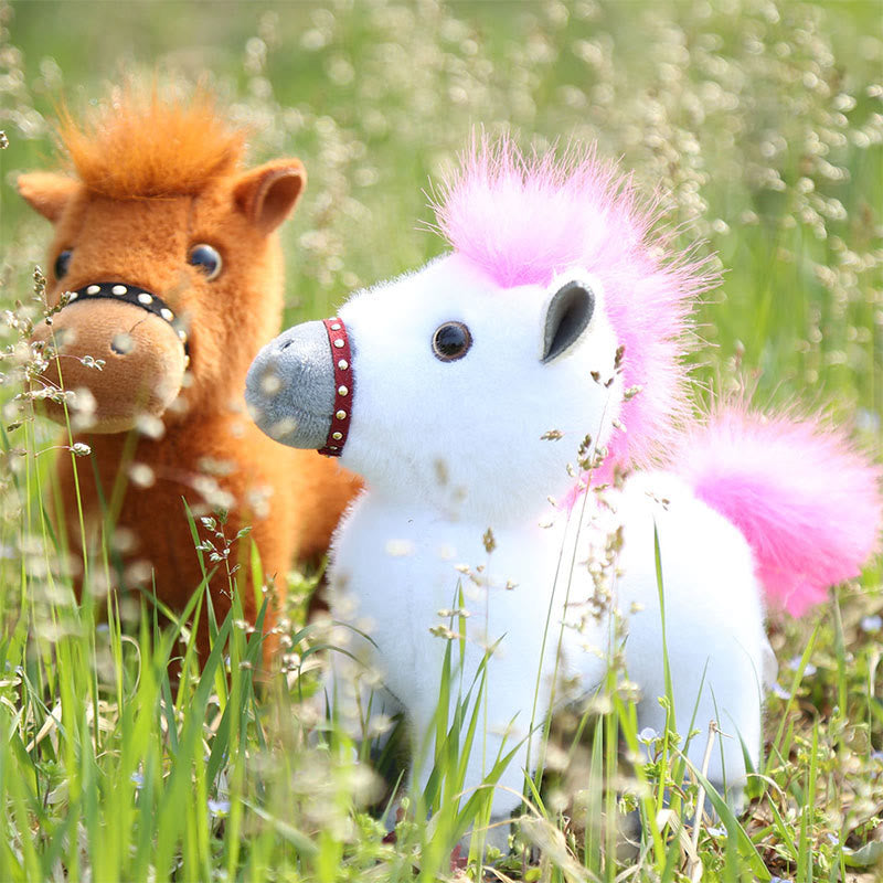 Buddha Stones Muñeco de peluche del Año del Caballo, energía de prosperidad, decoración del hogar - image 11