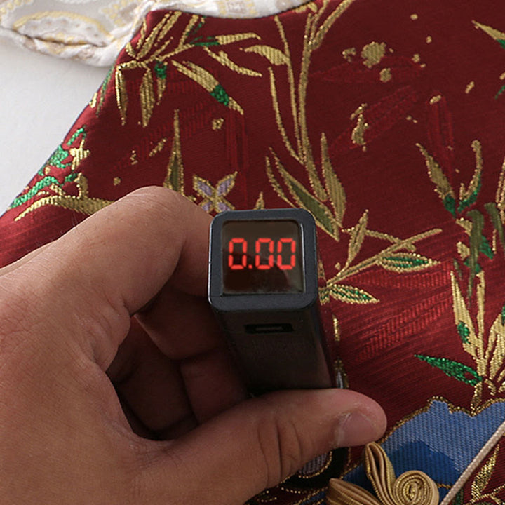 Conjunto de 2 piezas de traje de espiga de manga larga con diseño de panda y bambú para bebé niño, con Buddha Stones, pantalones y cintura elástica - image 10