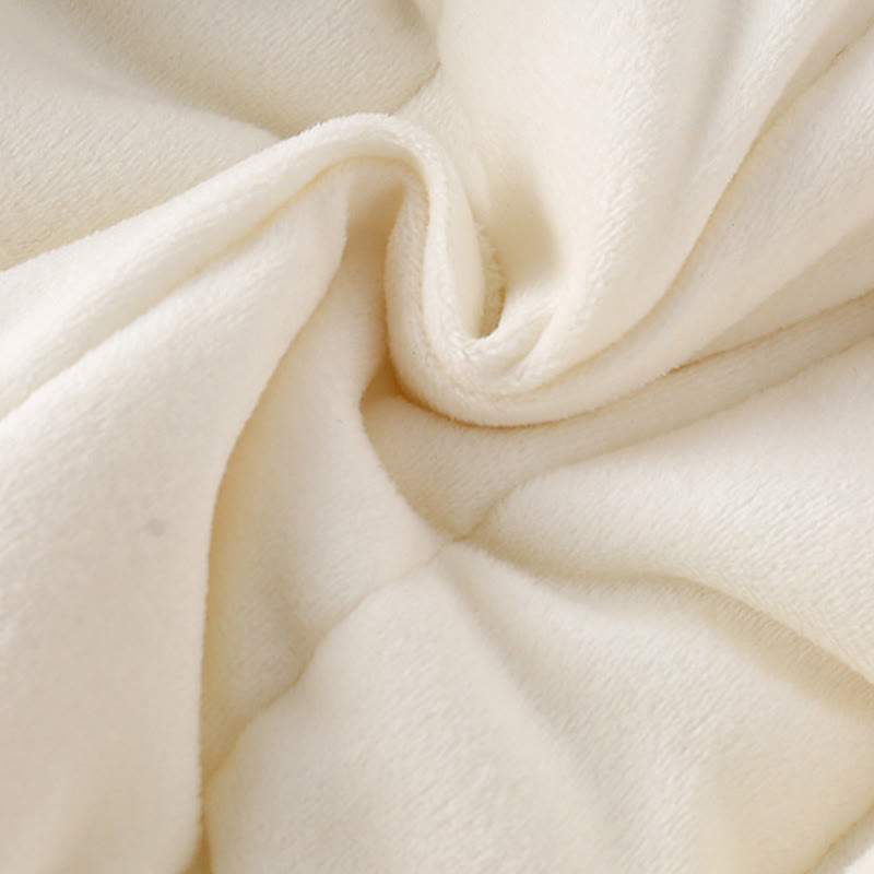 Mono de algodón de manga larga para bebé niña con diseño de mariposas de invierno y nubes auspiciosas y Buddha Stones - image 12