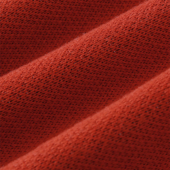 Mameluco de una pieza de punto de manga larga de algodón con estampado de panda rojo para bebé niño y niña, otoño e invierno, con Buddha Stones - image 8