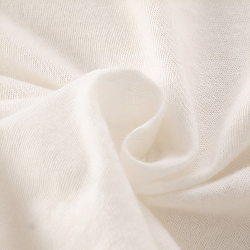 Conjunto de 3 piezas de traje de algodón de manga larga para bebé, con diseño de botellas de montañas invernales y Buddha Stones, chaleco, chaqueta, pantalones con cintura elástica - image 8