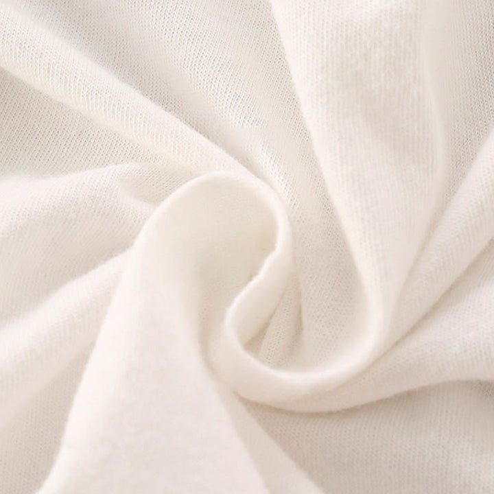 Mameluco de una pieza de algodón de manga larga para bebé niña con diseño de flores rojas, hojas verdes y piedras de Buddha Stones, primavera y otoño - image 8