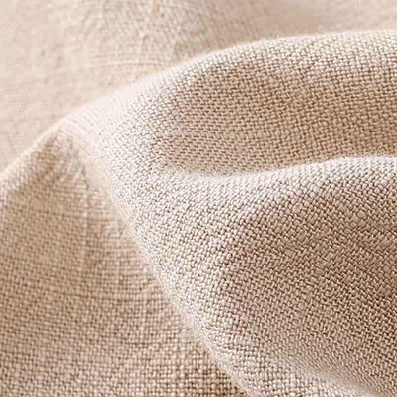 Camisa de lino y algodón con mangas tres cuartos para mujer, diseño retro con cordones y botones de rana , con Buddha Stones - image 10