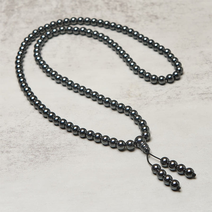 Buddha Stones Mala de claridad de enfoque de 108 cuentas de terahercios - image 2