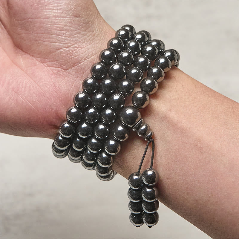 Buddha Stones Mala de claridad de enfoque de 108 cuentas de terahercios - image 3