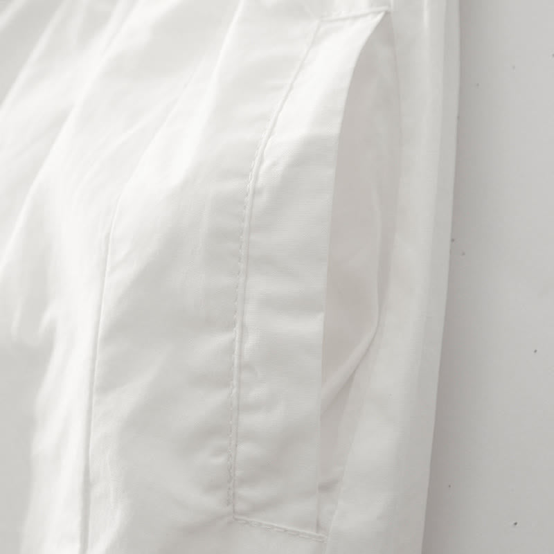 Pantalones harén para mujer con cintura alta, pliegues y bolsillos, con estampado de Buddha Stones - image 12