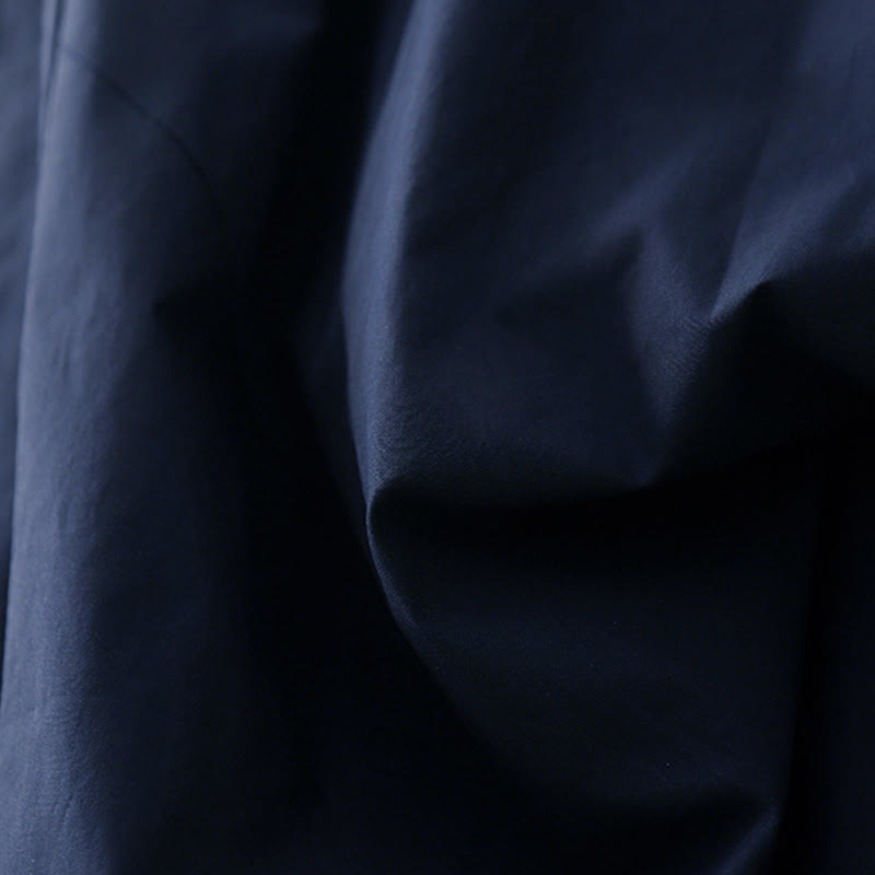 Pantalones harén para mujer con cintura alta, pliegues y bolsillos, con estampado de Buddha Stones - image 5