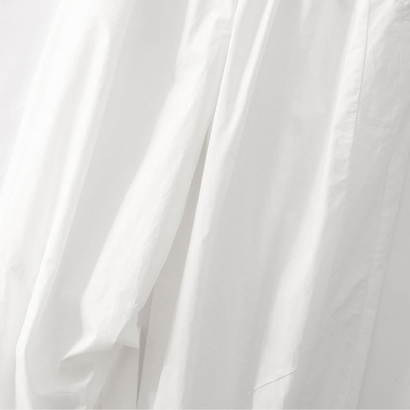 Pantalones harén para mujer con cintura alta, pliegues y bolsillos, con estampado de Buddha Stones - image 14