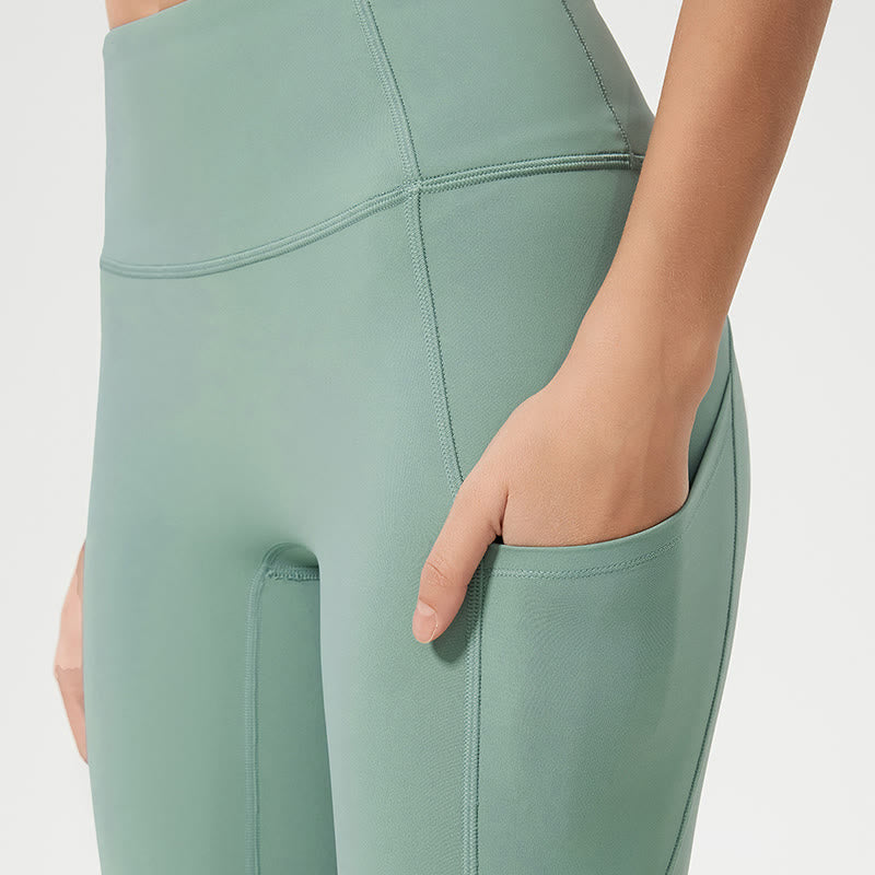 Leggings deportivos de cintura alta con diseño de piedra de Buda para mujer, pantalones de yoga - image 5