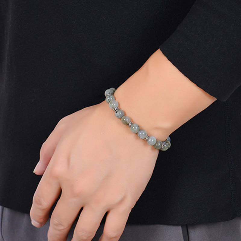 Pulsera protectora con varias cuentas de piedra natural de ojo de tigre y Buddha Stones - image 7