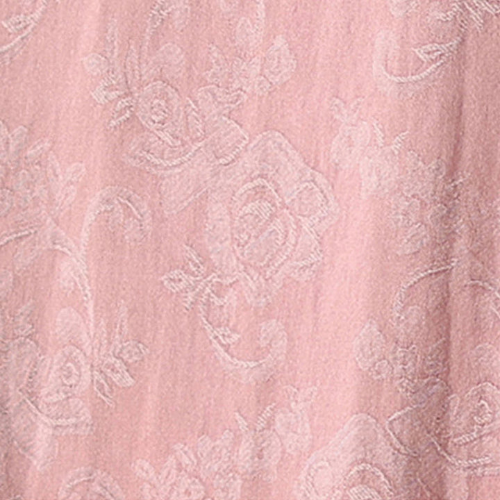 Camisa de algodón para mujer, manga larga, cuello alto, botones de rana y estampado floral otoñal con Buddha Stones - image 12