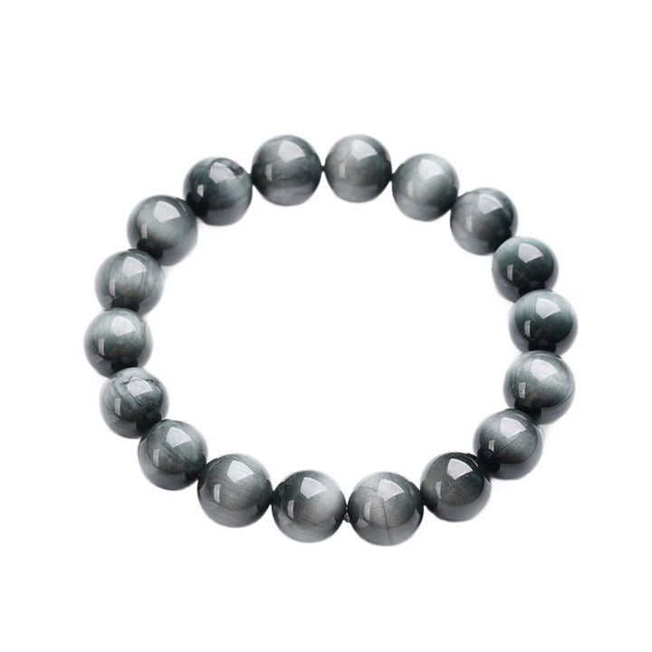 Pulsera de cuentas de piedra ojo de águila con Buddha Stones y calma positiva - image 6