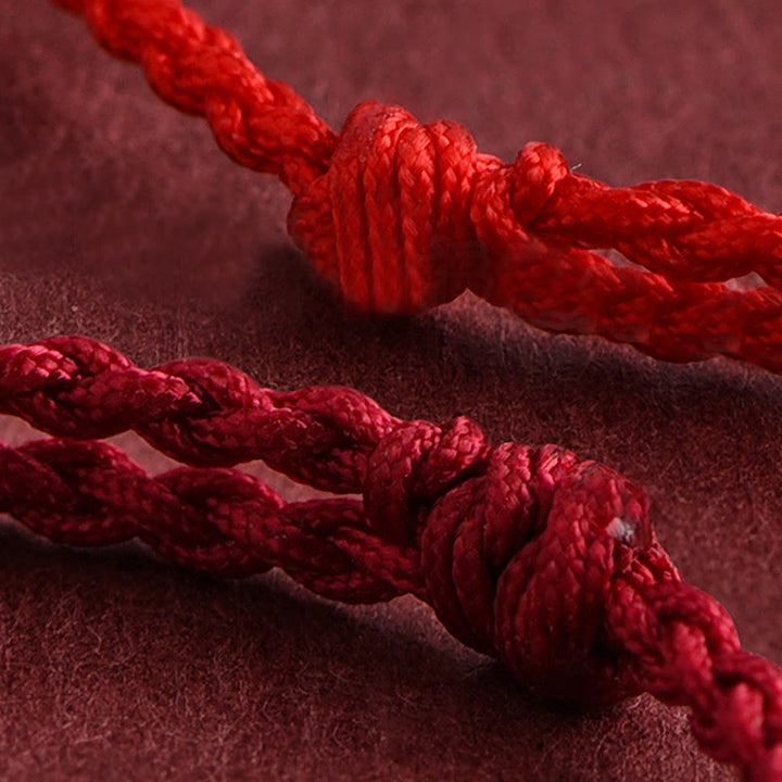 Pulsera ajustable de madera de melocotón con Buddha Stones y calabaza para la riqueza y la suerte - image 10