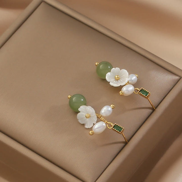 Pendientes de prosperidad y abundancia con Buddha Stones - image 2