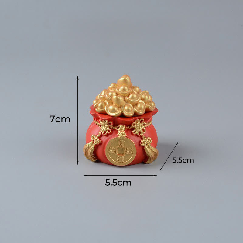 Buddha Stones, Año del Caballo, Dios de la Riqueza, Bolsa de Dinero, Éxito, Prosperidad, Decoración de Escritorio - image 11