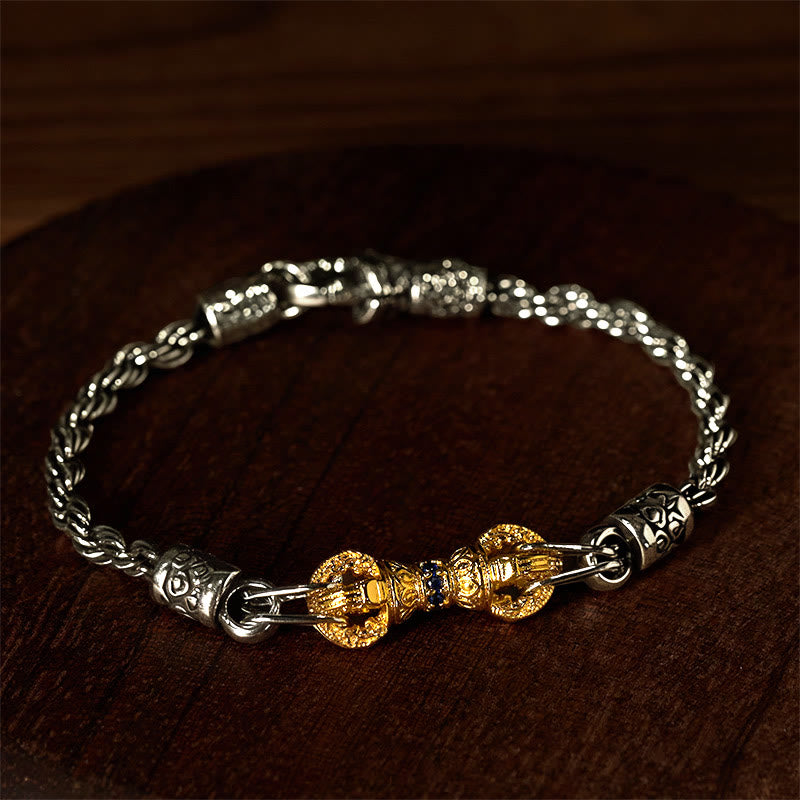 Pulsera de cobre con Buddha Stones para la suerte - Cobre (circunferencia de la muñeca: 15-18 cm) - image 0