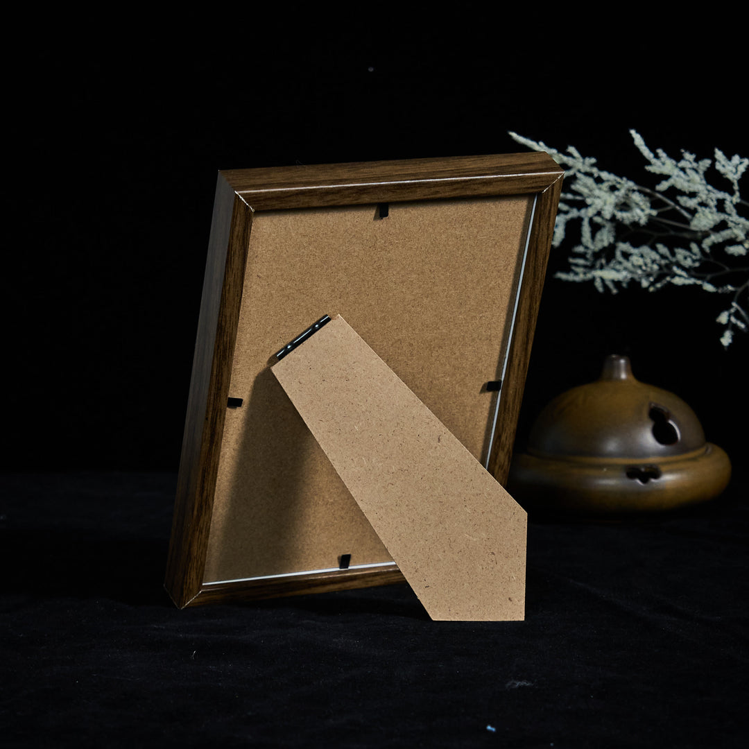 Marco de fotos con Buddha Stones y monedas de los Cinco Emperadores para atraer la fortuna y la protección, adorno para decoración del hogar. - image 6