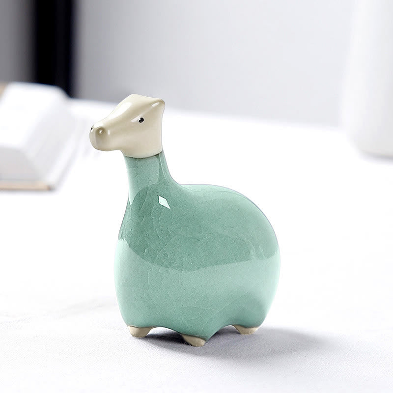 Buddha Stones con diseño del zodíaco chino, cerámica, té, mascota, decoración del hogar - image 11