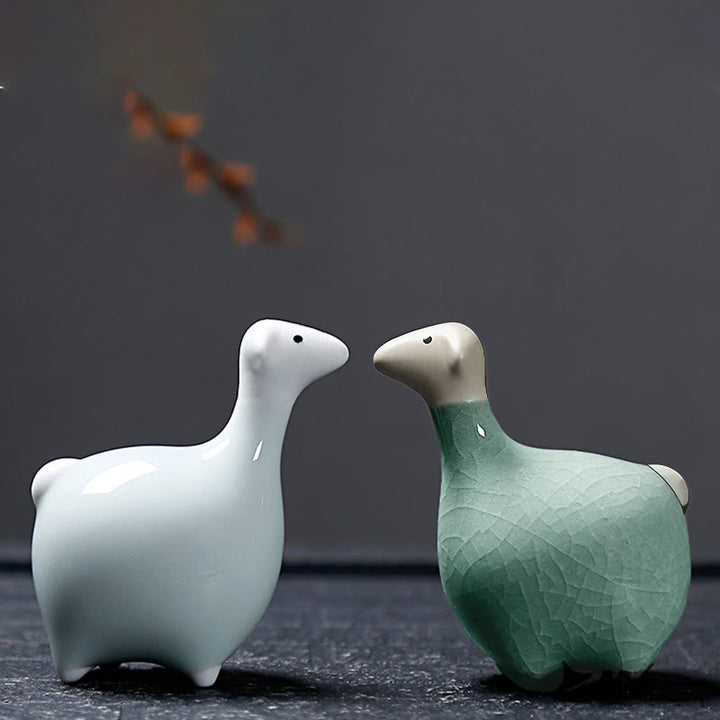 Buddha Stones con diseño del zodíaco chino, cerámica, té, mascota, decoración del hogar - image 40