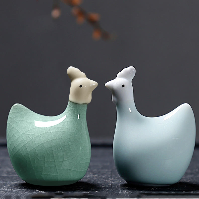 Buddha Stones con diseño del zodíaco chino, cerámica, té, mascota, decoración del hogar - image 42