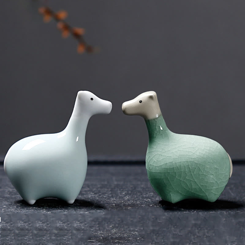 Buddha Stones con diseño del zodíaco chino, cerámica, té, mascota, decoración del hogar - image 39