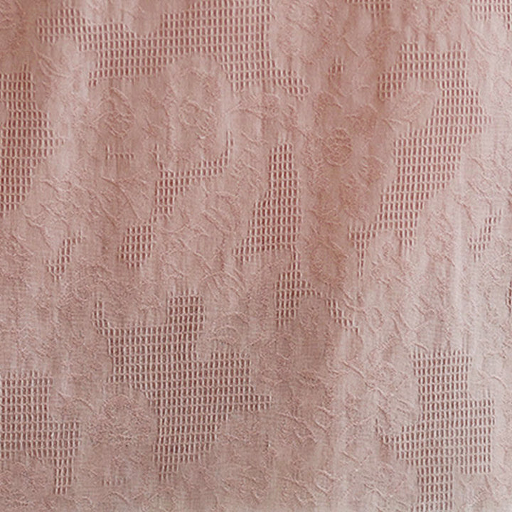 Camisa de algodón para mujer, de manga larga, cuello alto, botones de rana y flores tradicionales de primavera con Buddha Stones - image 14