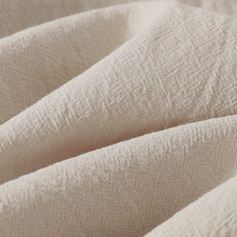 Camisa de algodón de manga larga para mujer con diseño de tres botones en la espalda y cuello redondo con estampado de Buddha Stones Fall - image 9