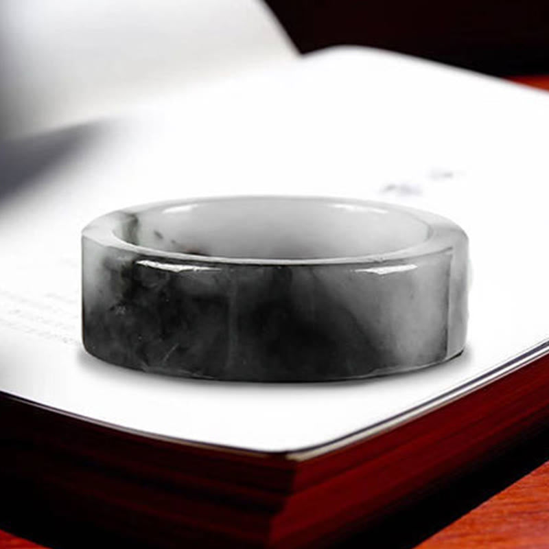 Buddha Stones Anillo de jade para la prosperidad y la suerte - image 4