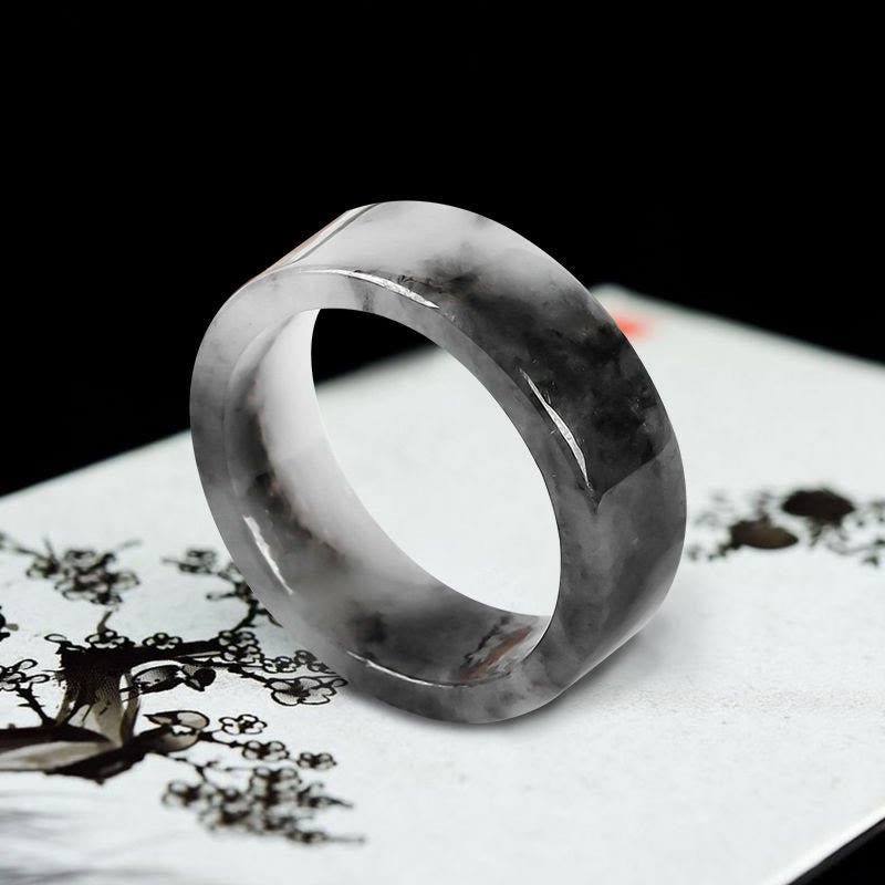 Buddha Stones Anillo de jade para la prosperidad y la suerte - image 3