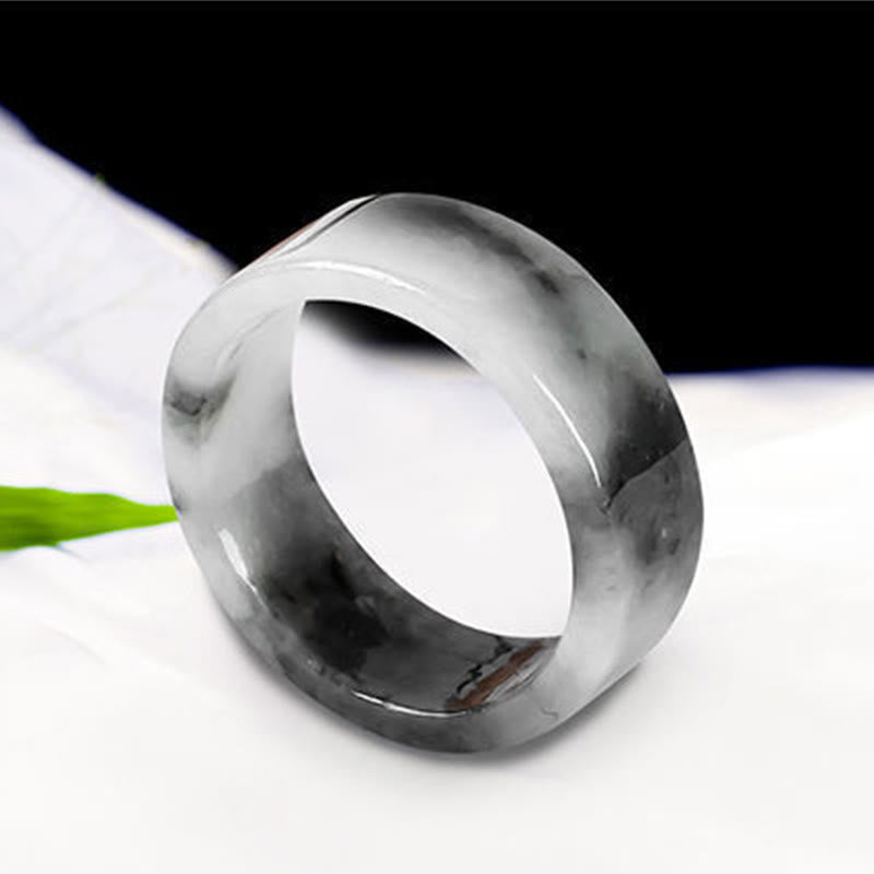 Buddha Stones Anillo de jade para la prosperidad y la suerte - image 7