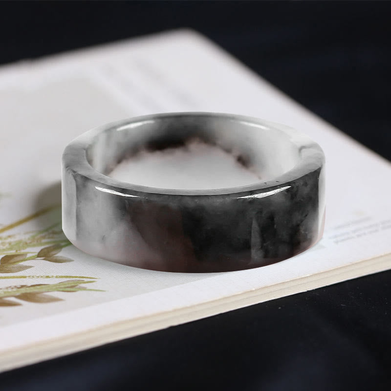 Buddha Stones Anillo de jade para la prosperidad y la suerte - image 2