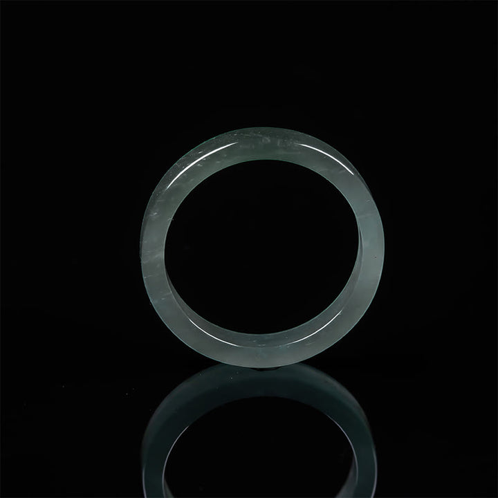 Buddha Stones Anillo de Jade Abundancia y Prosperidad en varios tamaños disponibles - image 1