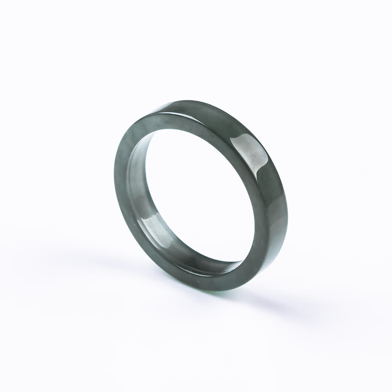 Buddha Stones Anillo de Jade Abundancia y Prosperidad en varios tamaños disponibles - image 7