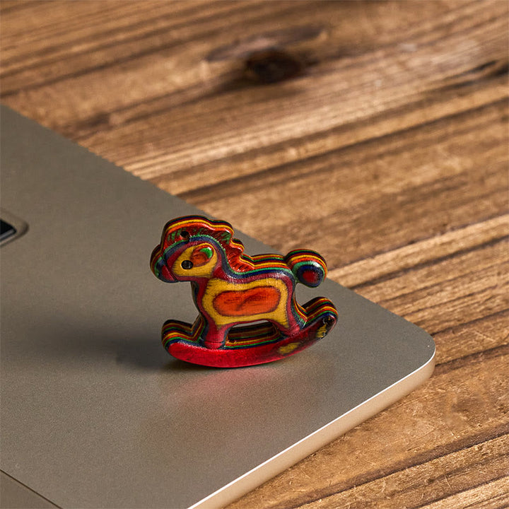 Buddha Stones, Año del Caballo, Moneda de Cobre, Eucalipto Arcoíris, Decoración de Escritorio Creativa - image 2