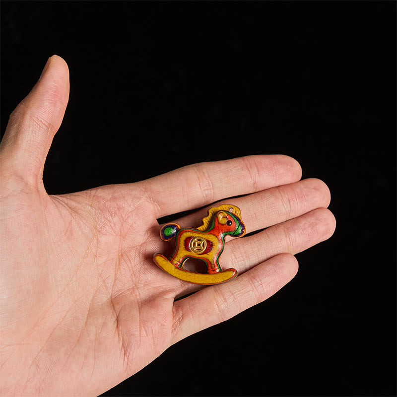Buddha Stones, Año del Caballo, Moneda de Cobre, Eucalipto Arcoíris, Decoración de Escritorio Creativa - image 5
