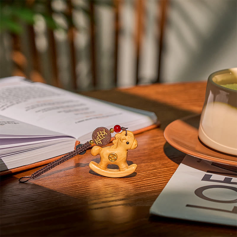 Buddha Stones, año del caballo, arcoíris, eucalipto, hoja pequeña, sándalo rojo, madera de tilo, ébano tallado. - image 17
