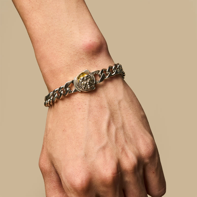 Pulsera de cobre con Buddha Stones y Pixiu para la riqueza y la suerte - image 8