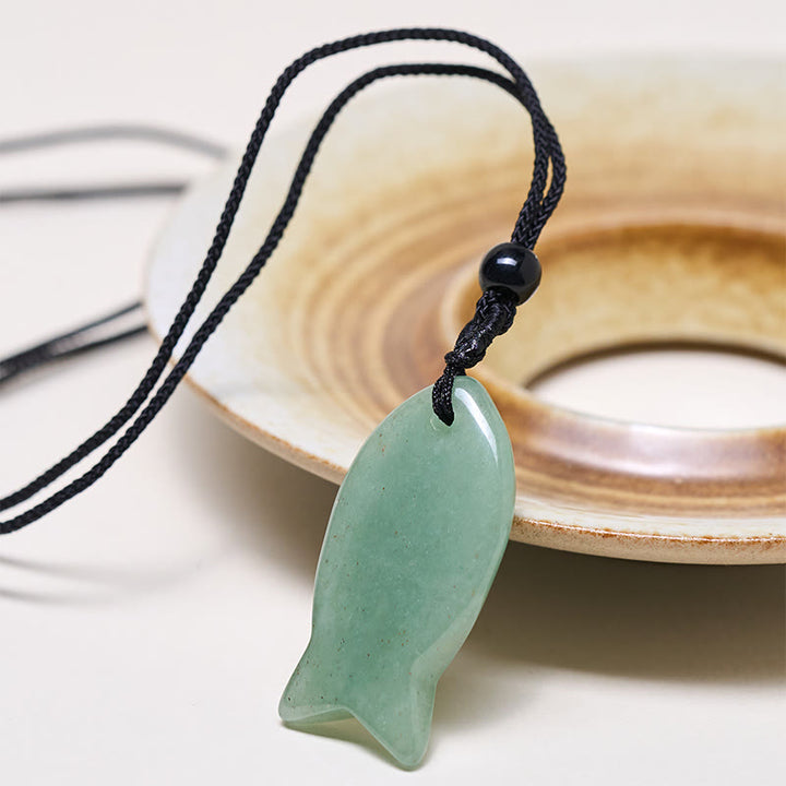 Colgante de collar con Buddha Stones , pez koi, cristal rosa, ágata india, amatista, topacio, jaspe rojo y calidez. - image 45