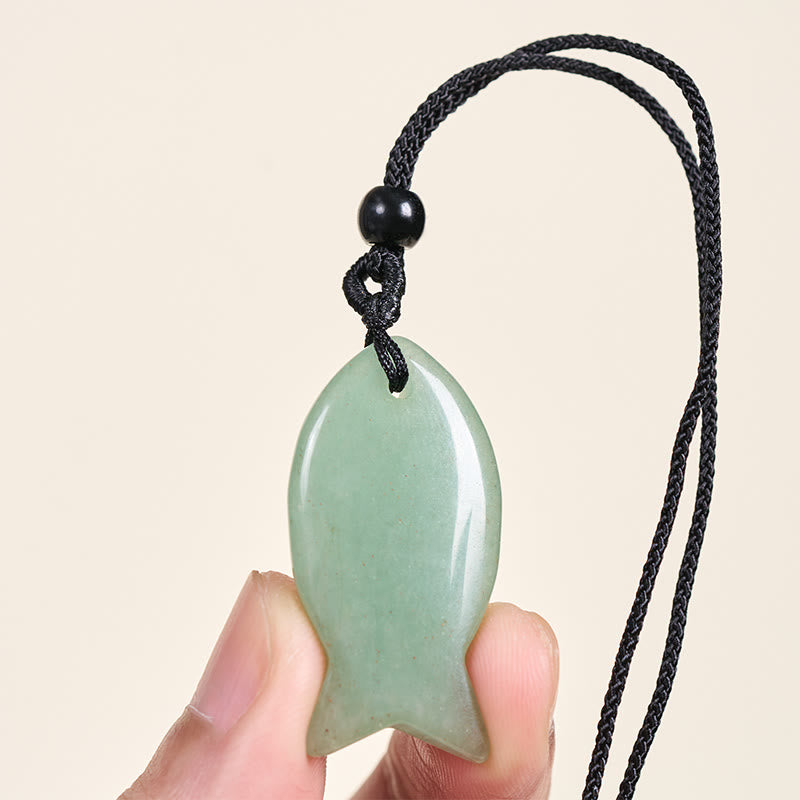 Colgante de collar con Buddha Stones , pez koi, cristal rosa, ágata india, amatista, topacio, jaspe rojo y calidez. - image 44