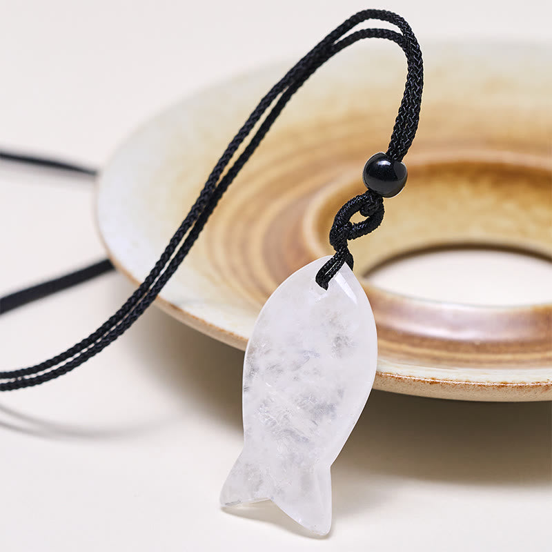 Colgante de collar con Buddha Stones , pez koi, cristal rosa, ágata india, amatista, topacio, jaspe rojo y calidez. - image 49