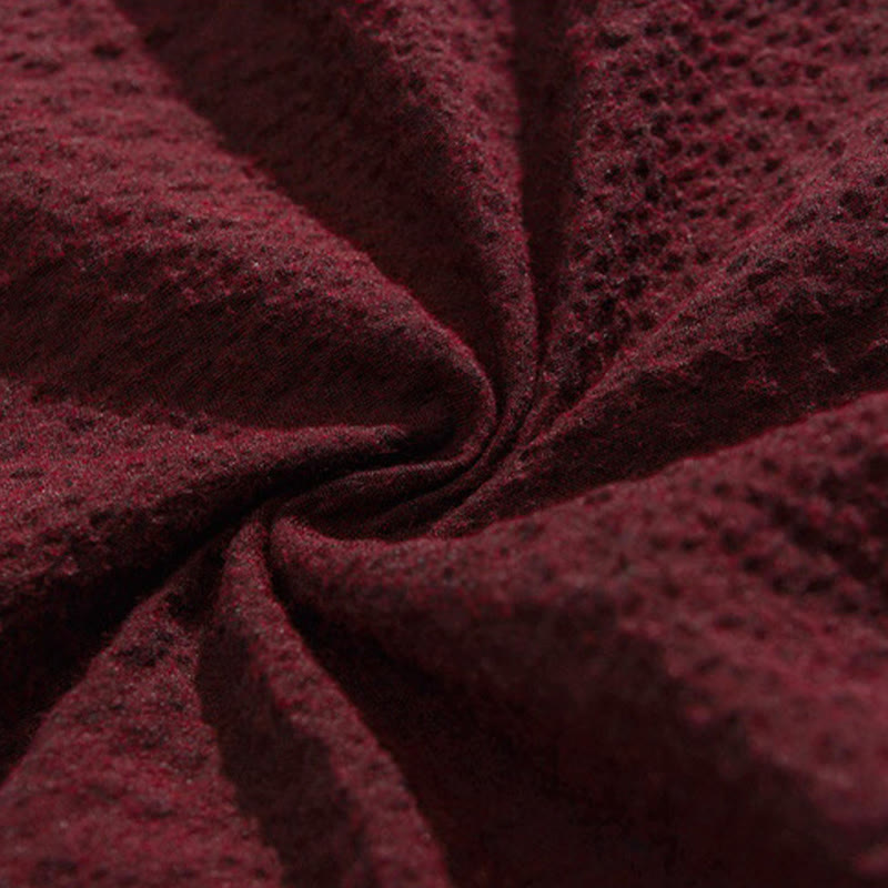 Buddha Stones Camisa de manga tres cuartos para hombre, color liso, con botones y bolsillos, para primavera - image 21