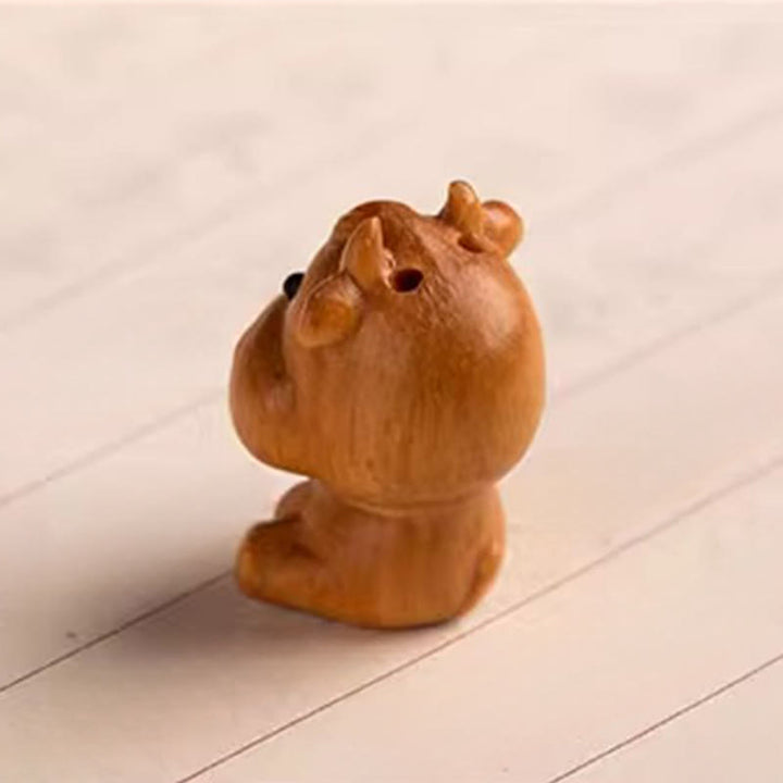 Buddha Stones Llavero con bendición de la semilla Bodhi de la luna, estrella y sándalo rojo del Año del Caballo - image 19
