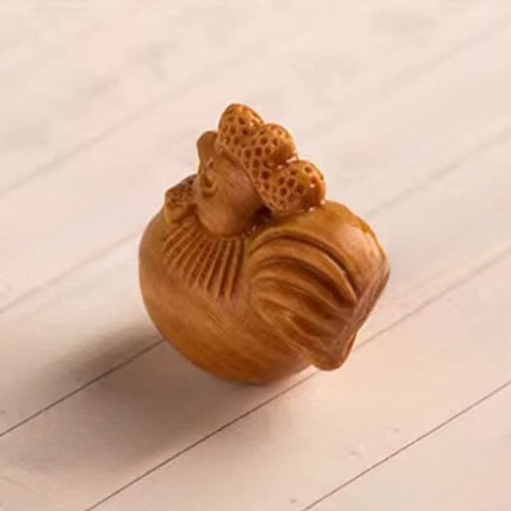 Buddha Stones Llavero con bendición de la semilla Bodhi de la luna, estrella y sándalo rojo del Año del Caballo - image 40